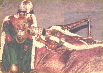 Sri Andal and Sri Rangamannar