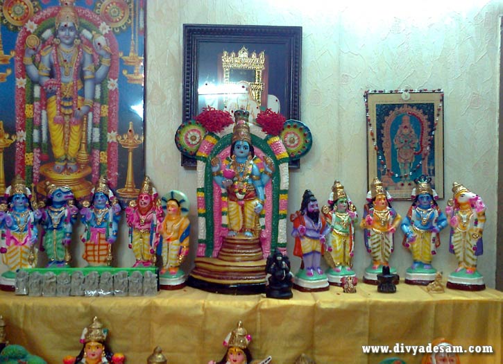 Navaratri Golu 2014 kept at Mrs. Sumathy Suresh, Mylapore, Chennai.