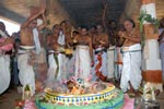 Maha Sudarsana and Maha santhi homams performed