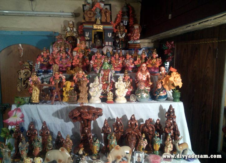 Navaratri Golu 2014 kept at Mrs. Anjana Mughundhan, Ambattur, Chennai.