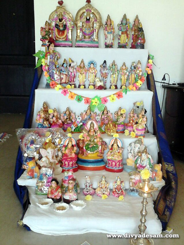 Navaratri Golu 2014 kept at Mrs. Jayanthi Sundarrajan, Pammal, Chennai.