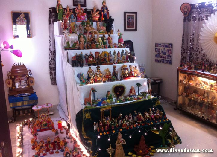 Navaratri Golu 2014 kept at Mrs. Mythili Sridharan.