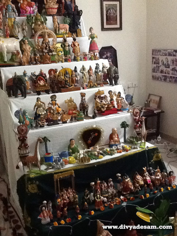 Navaratri Golu 2014 kept at Mrs. Mythili Sridharan.