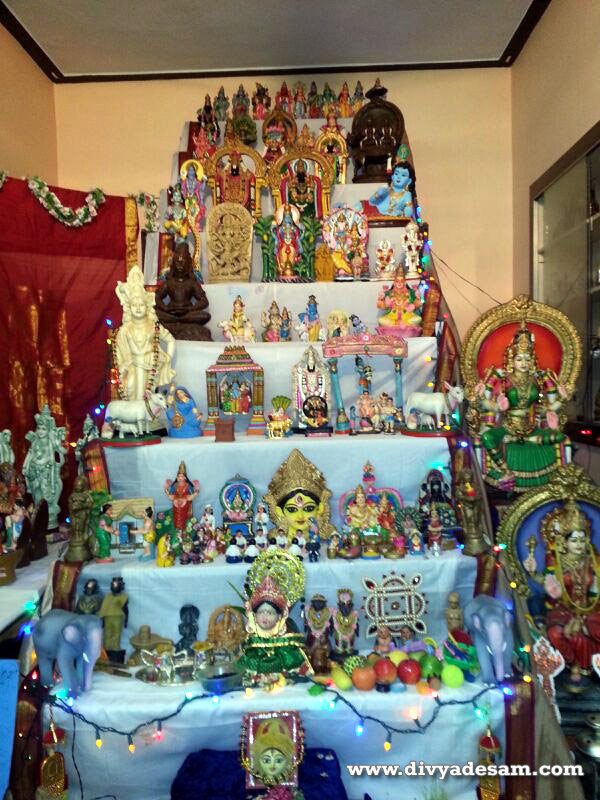 Navaratri Golu 2014 kept at Mr. Raja House