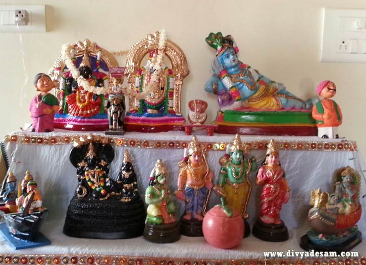 Navaratri Golu 2014 kept at Mrs. Saipriya Gopal, Hyderabad.