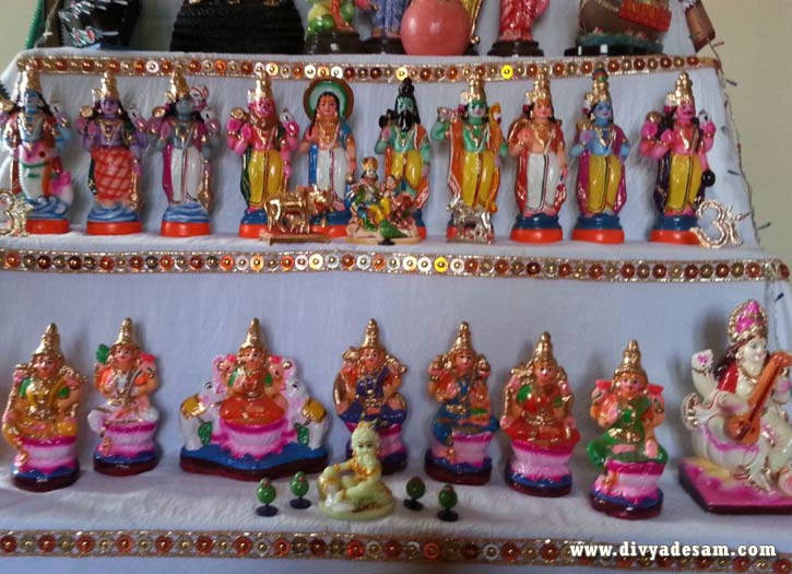 Navaratri Golu 2014 kept at Mrs. Saipriya Gopal, Hyderabad.