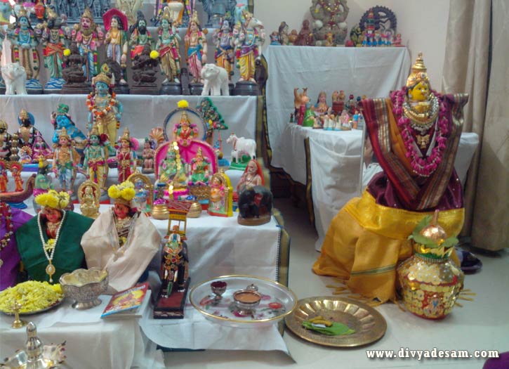 Navaratri Golu 2014 kept at Mrs. Shantha Rajagopal, Anna Nagar, Chennai.