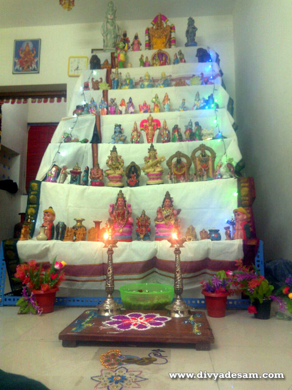 Navaratri Golu 2014 kept at Mrs. Sowmya Dhamodharan, Arumbakkam, Chennai.