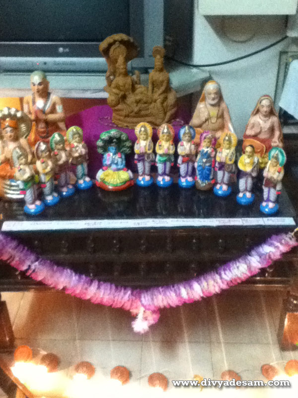 Navaratri Golu 2014 kept at Mrs. Vasantha Jagannathan, Madurai.