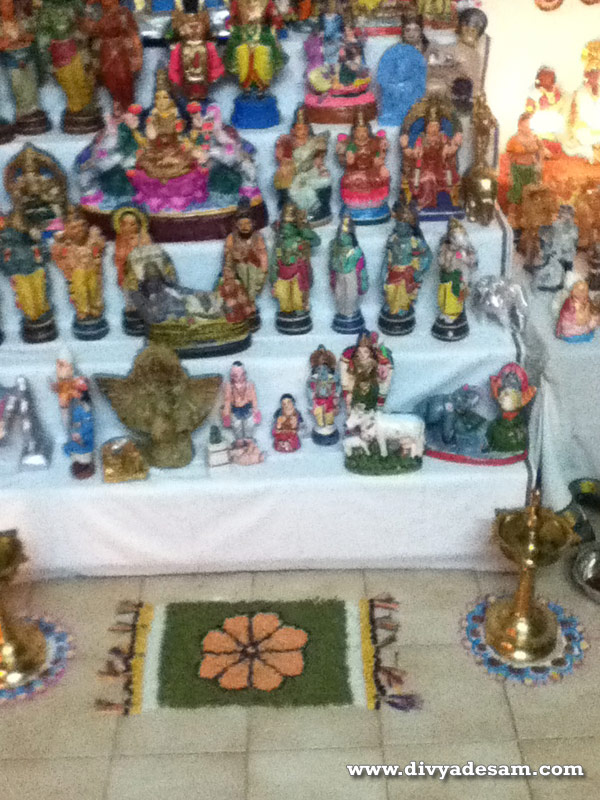 Navaratri Golu 2014 kept at Mrs. Vasantha Jagannathan, Madurai.