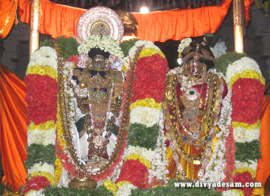 Sri Andal and Sri Sowmya Narayana Perumal Serthi