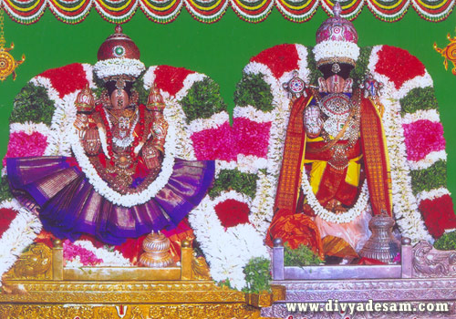 Sri Dahaleesa Perumal and Thaayar