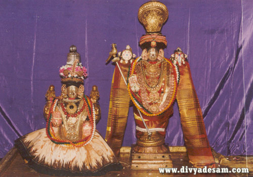 Sri Dahaleesa Perumal and Thaayar