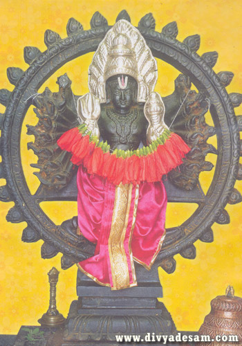 Sri Chakrathalwar, Sri Ramar Temple, Karur