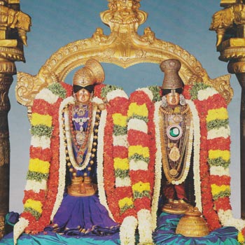 Sri Rangamannar and Sri Andal, Srivilliputhur Temple