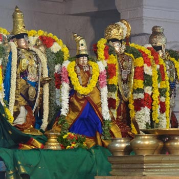 Sri Rangamannar and Sri Andal, Srivilliputhur Temple