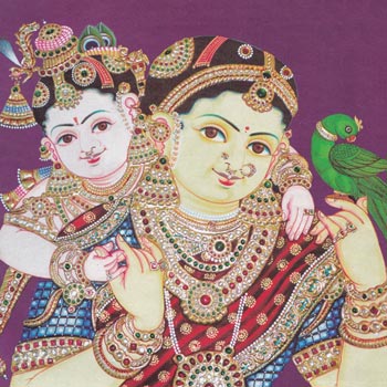 Sri Krishnar and Yasodhai