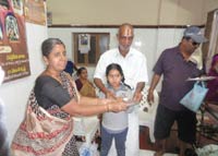 Quiz Winner during the Yatra